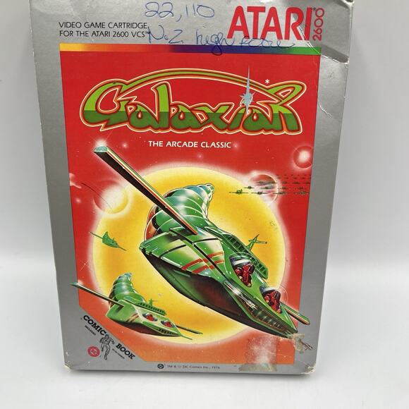 Galaxian for Atari 2600 — With Box — Tested/Working — 1983 - Picture 3 of 11
